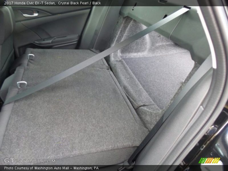 Crystal Black Pearl / Black 2017 Honda Civic EX-T Sedan