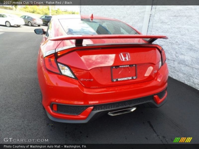 Rallye Red / Black 2017 Honda Civic Si Coupe