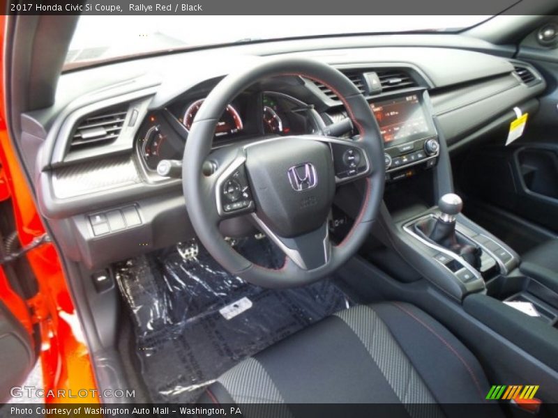 Rallye Red / Black 2017 Honda Civic Si Coupe