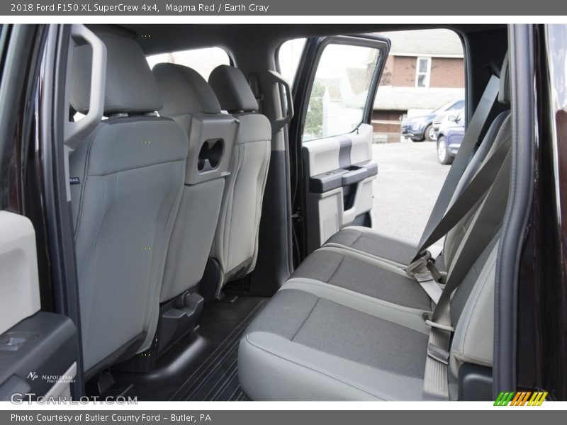 Rear Seat of 2018 F150 XL SuperCrew 4x4