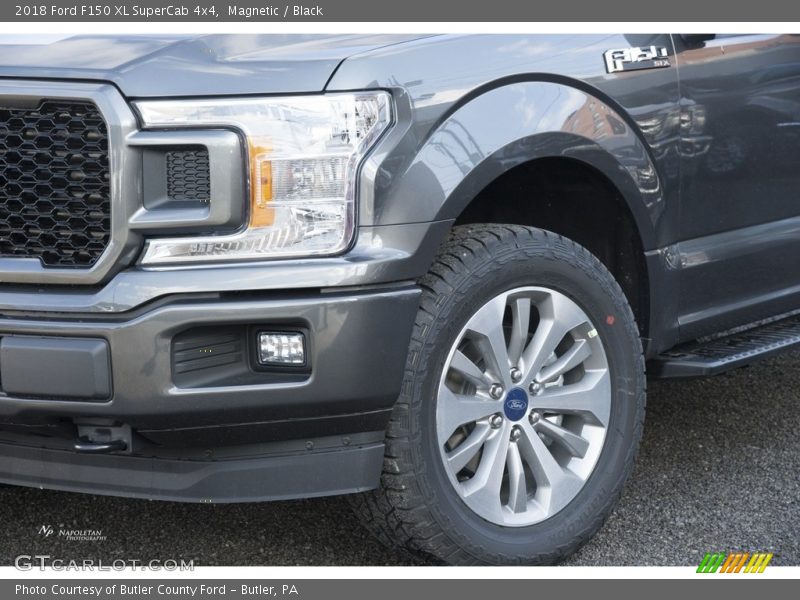 Magnetic / Black 2018 Ford F150 XL SuperCab 4x4