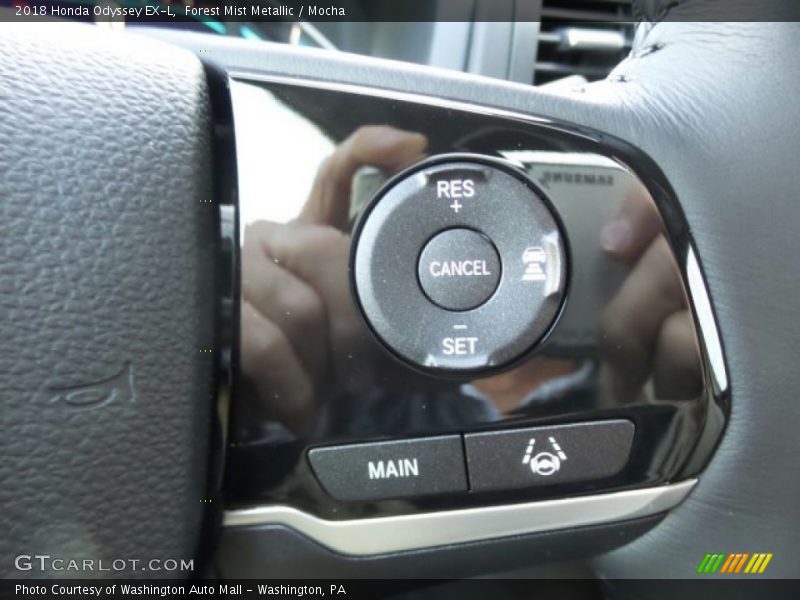 Forest Mist Metallic / Mocha 2018 Honda Odyssey EX-L