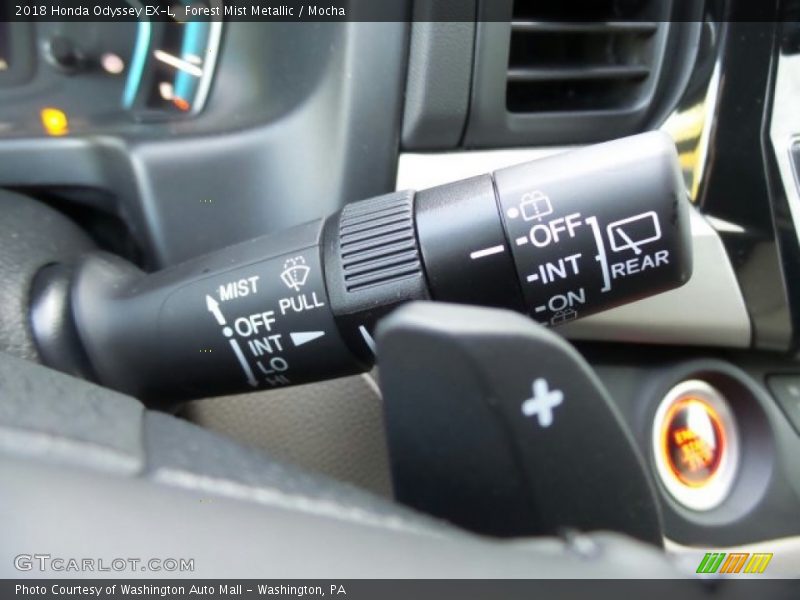 Forest Mist Metallic / Mocha 2018 Honda Odyssey EX-L