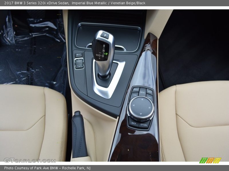 Imperial Blue Metallic / Venetian Beige/Black 2017 BMW 3 Series 320i xDrive Sedan