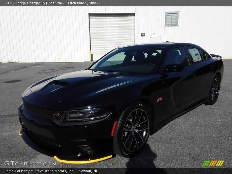 Pitch Black / Black 2018 Dodge Charger R/T Scat Pack