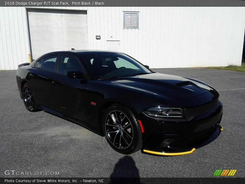 Pitch Black / Black 2018 Dodge Charger R/T Scat Pack