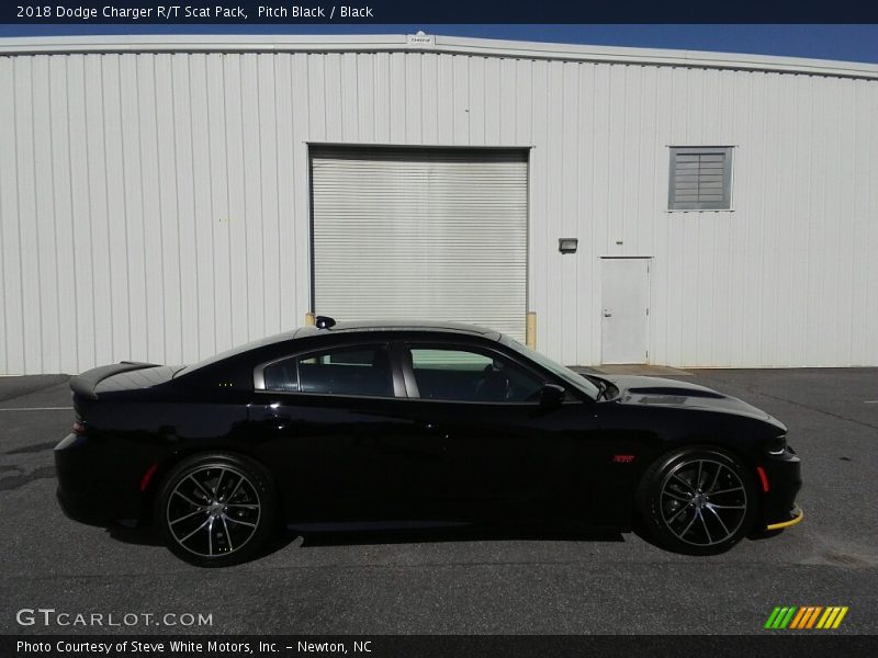 Pitch Black / Black 2018 Dodge Charger R/T Scat Pack