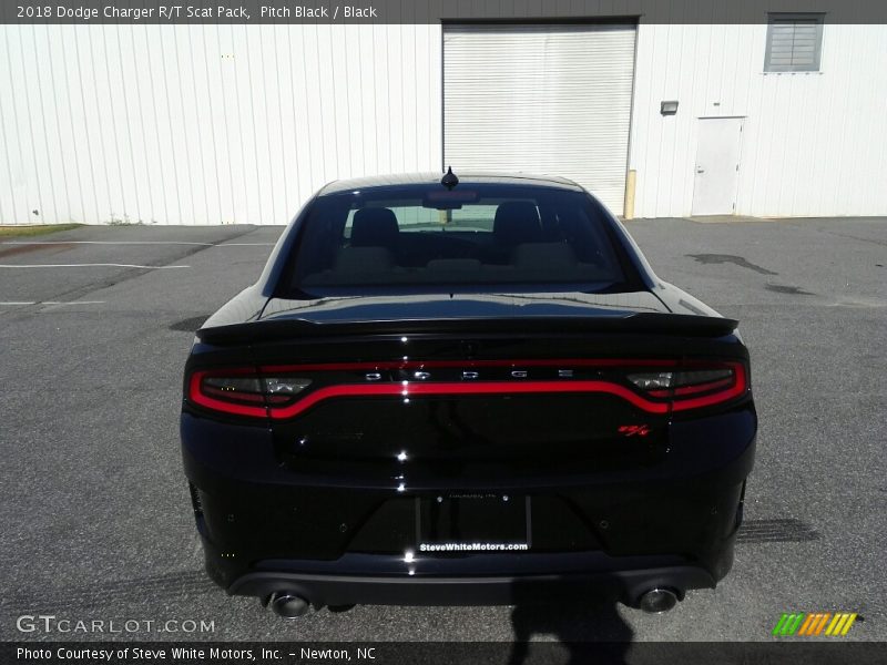 Pitch Black / Black 2018 Dodge Charger R/T Scat Pack
