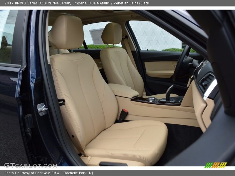 Imperial Blue Metallic / Venetian Beige/Black 2017 BMW 3 Series 320i xDrive Sedan