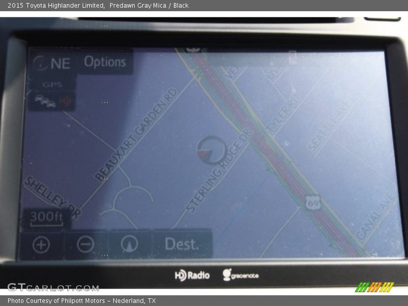 Predawn Gray Mica / Black 2015 Toyota Highlander Limited