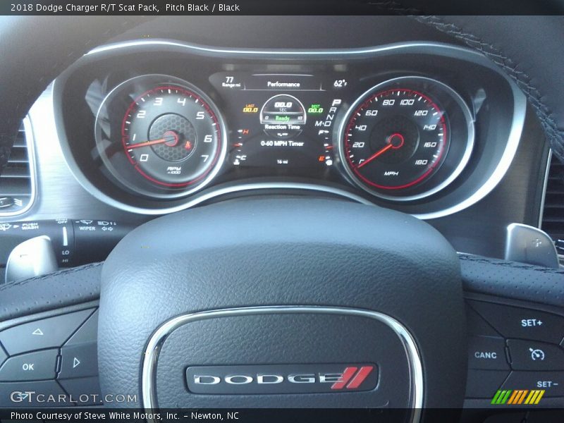 Pitch Black / Black 2018 Dodge Charger R/T Scat Pack