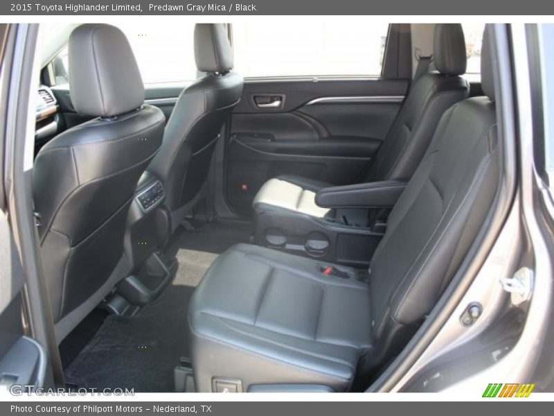 Predawn Gray Mica / Black 2015 Toyota Highlander Limited
