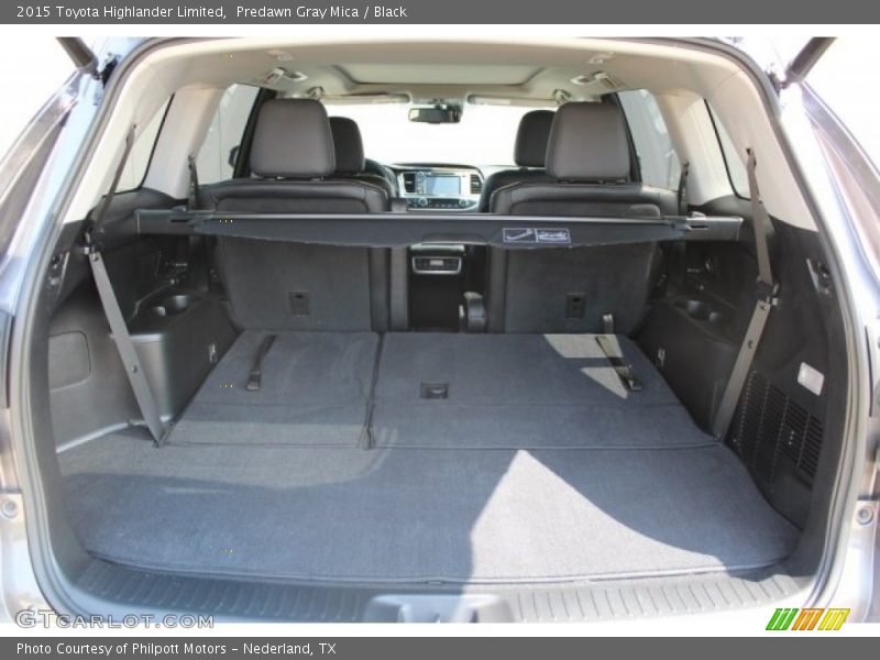 Predawn Gray Mica / Black 2015 Toyota Highlander Limited