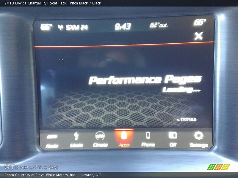 Pitch Black / Black 2018 Dodge Charger R/T Scat Pack