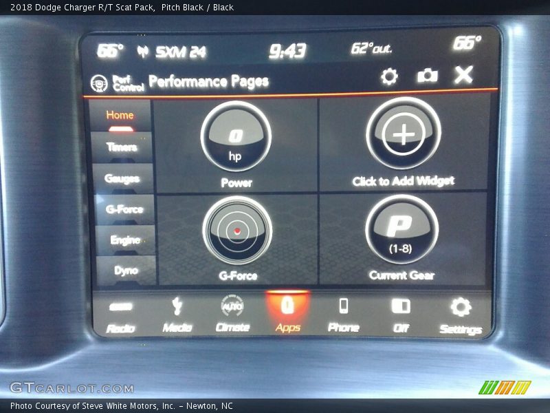 Pitch Black / Black 2018 Dodge Charger R/T Scat Pack