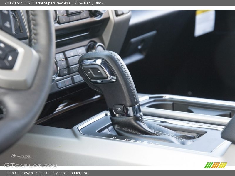 Ruby Red / Black 2017 Ford F150 Lariat SuperCrew 4X4