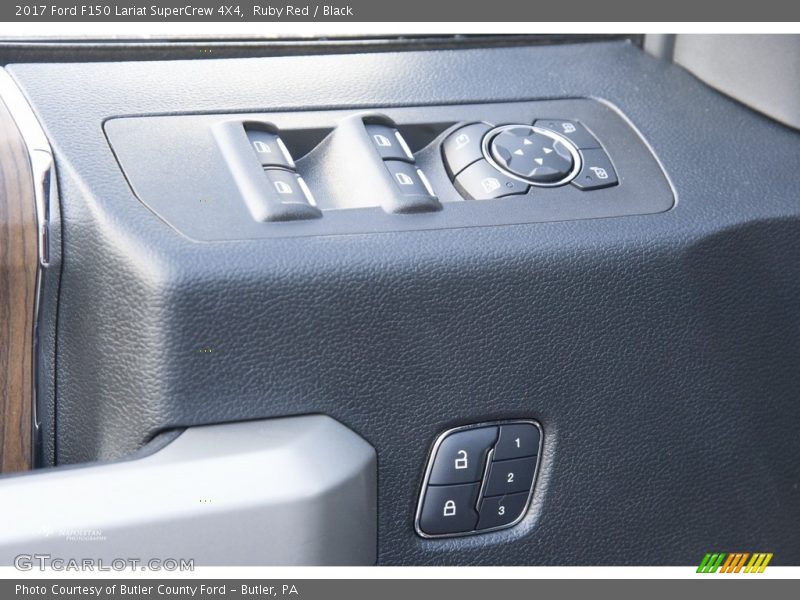 Ruby Red / Black 2017 Ford F150 Lariat SuperCrew 4X4