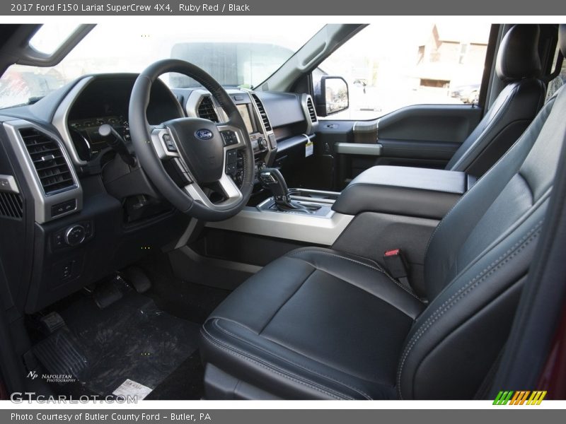 Ruby Red / Black 2017 Ford F150 Lariat SuperCrew 4X4