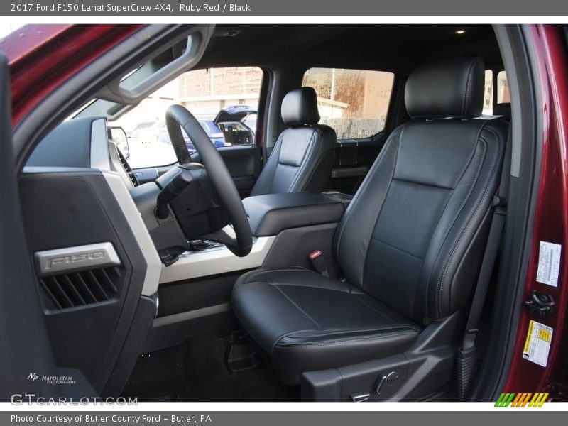 Ruby Red / Black 2017 Ford F150 Lariat SuperCrew 4X4