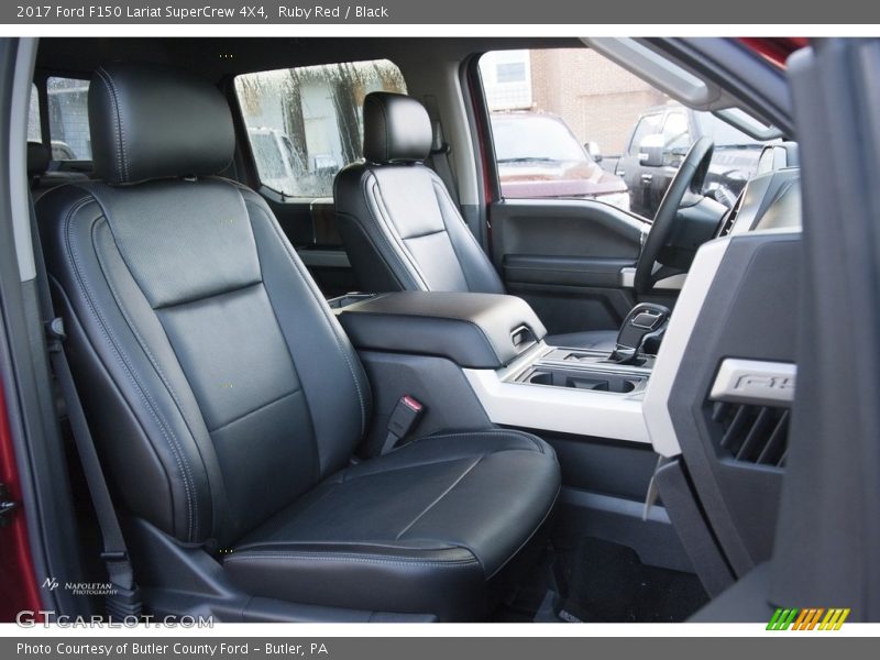 Ruby Red / Black 2017 Ford F150 Lariat SuperCrew 4X4