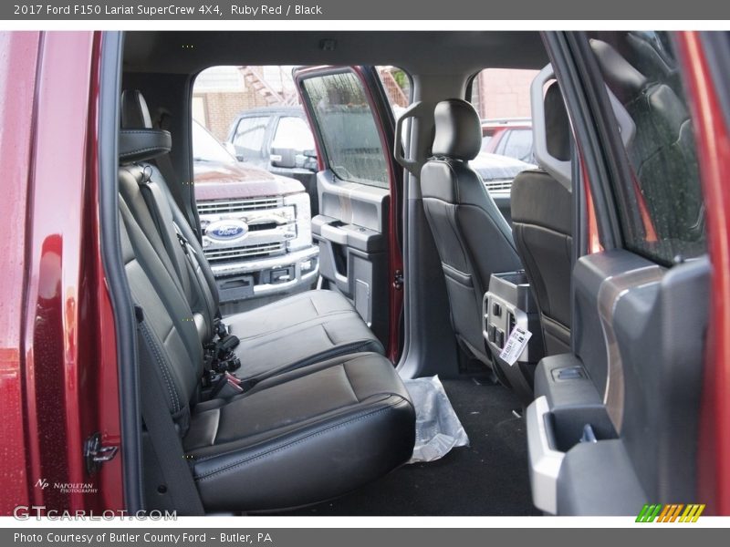 Ruby Red / Black 2017 Ford F150 Lariat SuperCrew 4X4