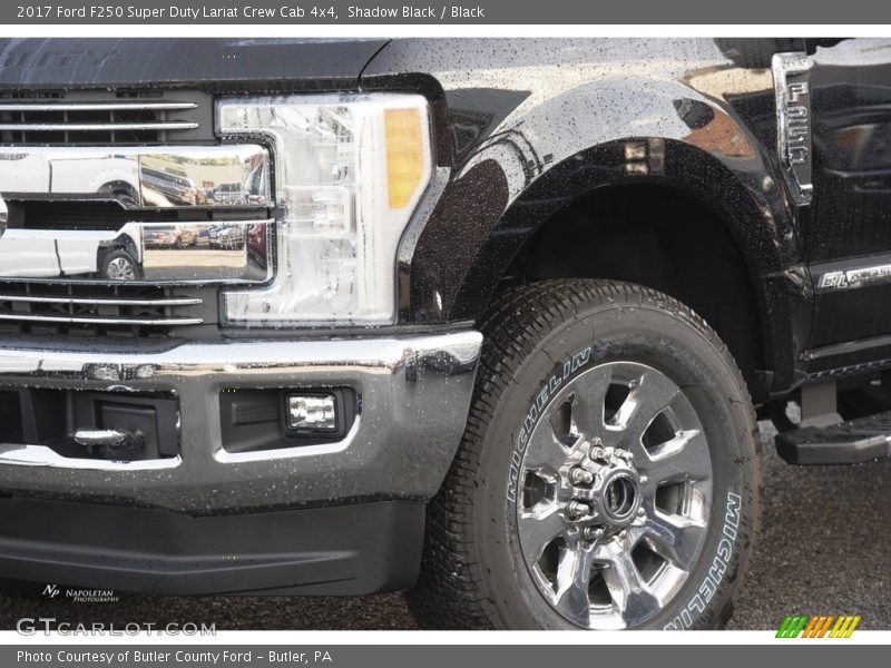 Shadow Black / Black 2017 Ford F250 Super Duty Lariat Crew Cab 4x4