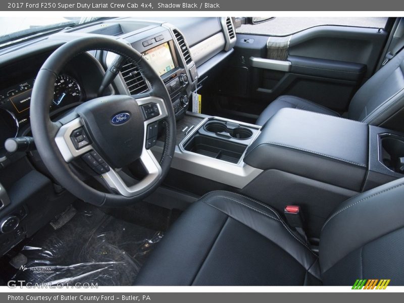 Shadow Black / Black 2017 Ford F250 Super Duty Lariat Crew Cab 4x4