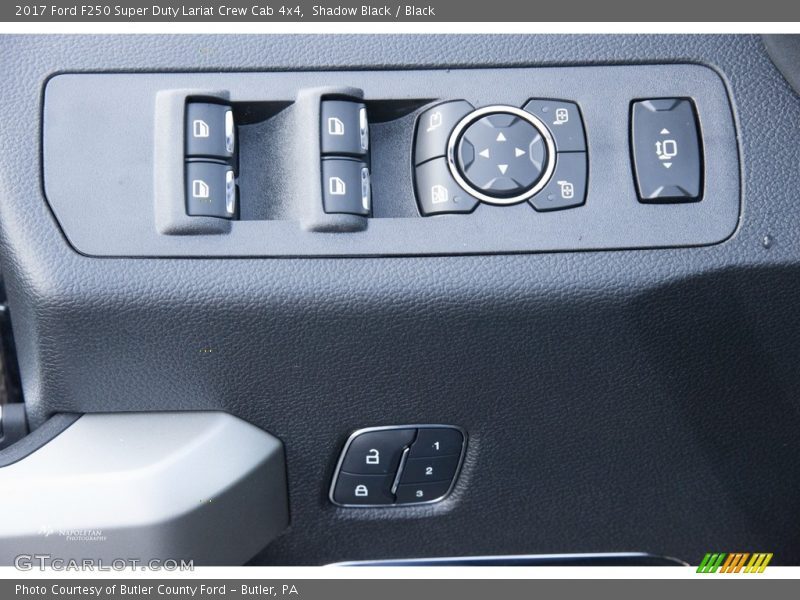 Shadow Black / Black 2017 Ford F250 Super Duty Lariat Crew Cab 4x4