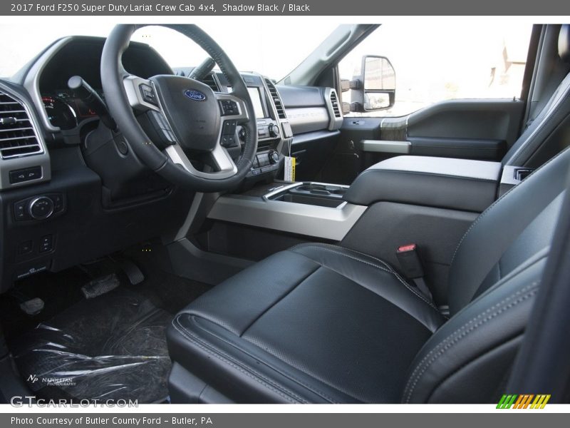 Shadow Black / Black 2017 Ford F250 Super Duty Lariat Crew Cab 4x4