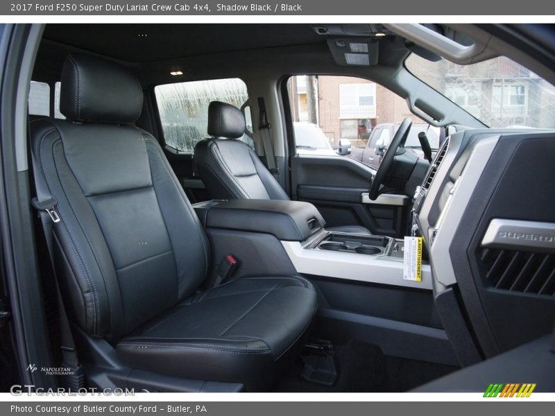 Shadow Black / Black 2017 Ford F250 Super Duty Lariat Crew Cab 4x4