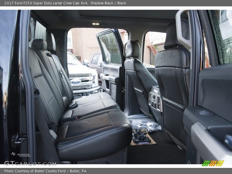 Shadow Black / Black 2017 Ford F250 Super Duty Lariat Crew Cab 4x4