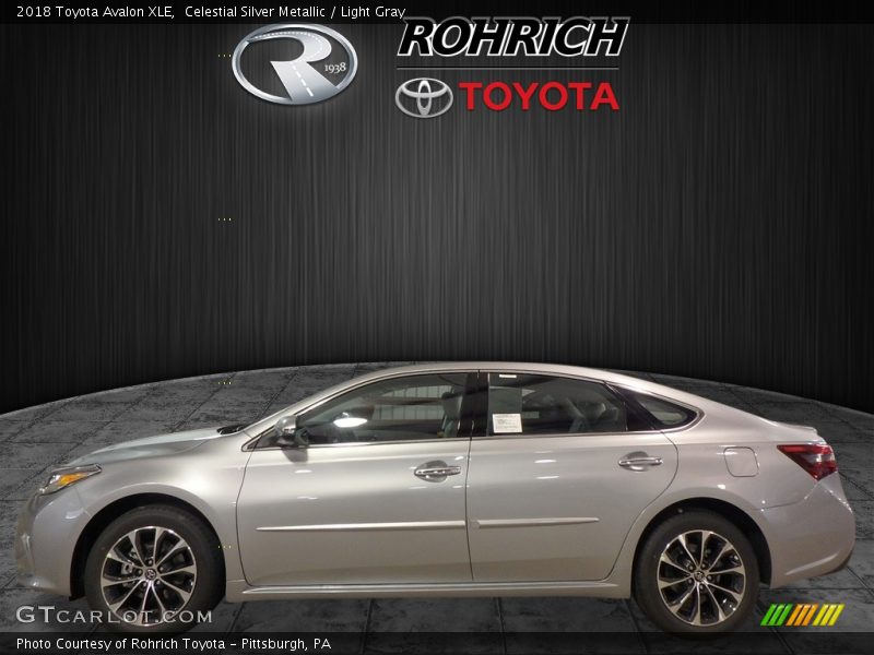 Celestial Silver Metallic / Light Gray 2018 Toyota Avalon XLE