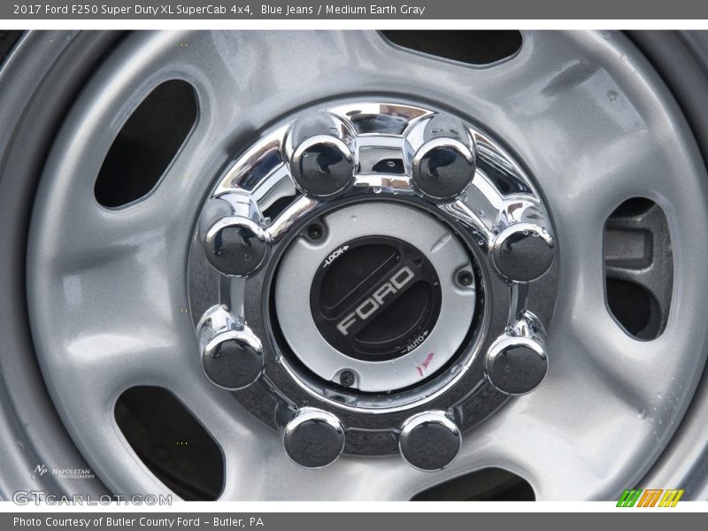 Blue Jeans / Medium Earth Gray 2017 Ford F250 Super Duty XL SuperCab 4x4