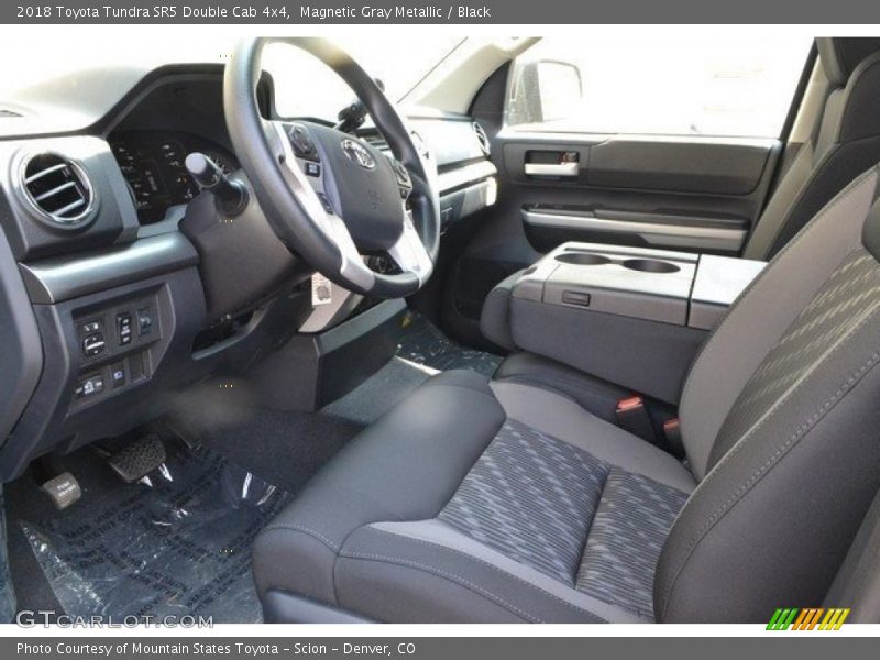Magnetic Gray Metallic / Black 2018 Toyota Tundra SR5 Double Cab 4x4