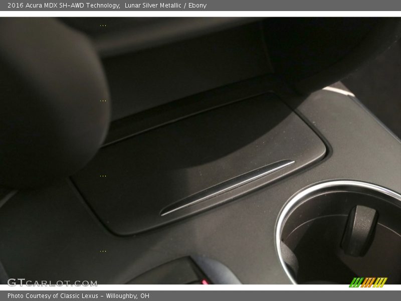 Lunar Silver Metallic / Ebony 2016 Acura MDX SH-AWD Technology