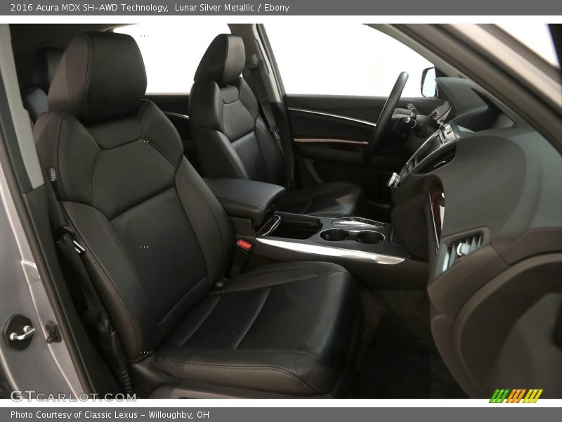Lunar Silver Metallic / Ebony 2016 Acura MDX SH-AWD Technology