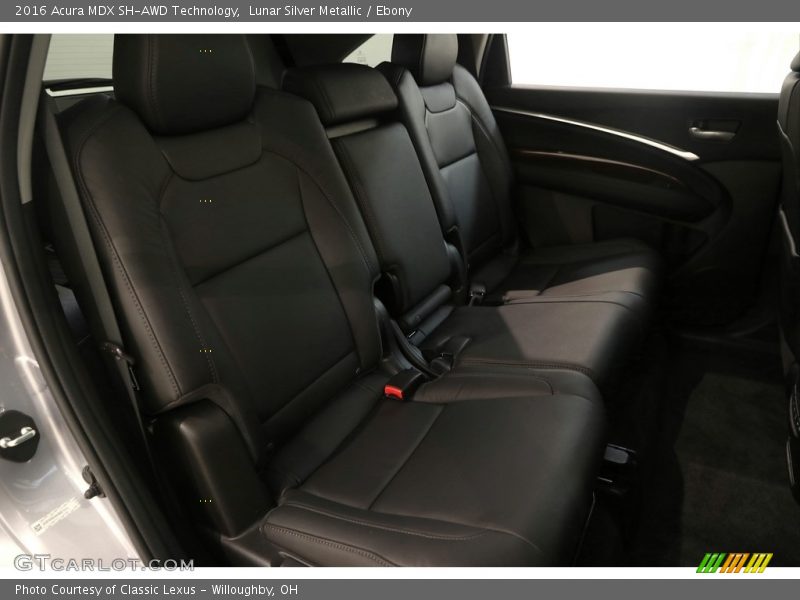 Lunar Silver Metallic / Ebony 2016 Acura MDX SH-AWD Technology