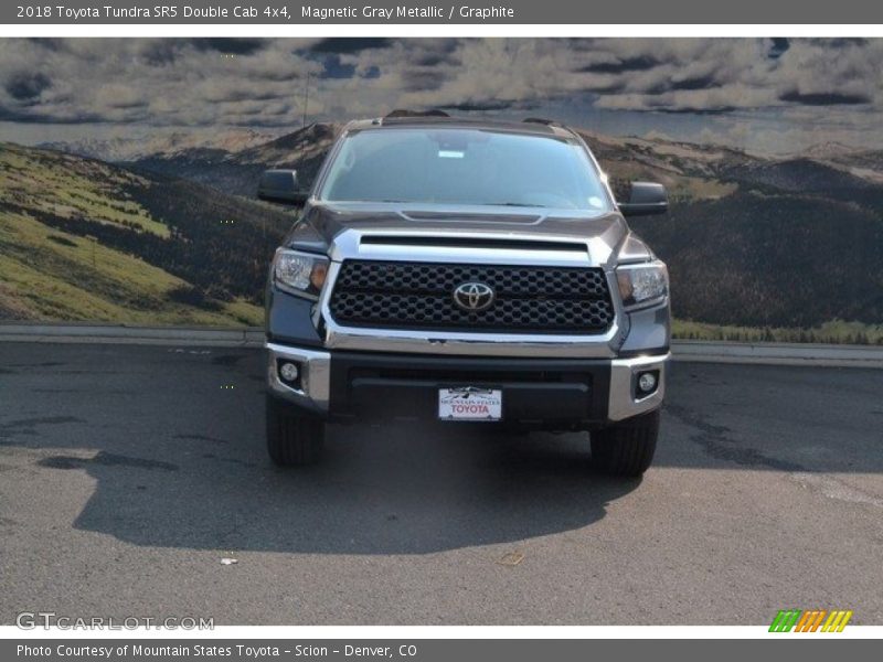 Magnetic Gray Metallic / Graphite 2018 Toyota Tundra SR5 Double Cab 4x4