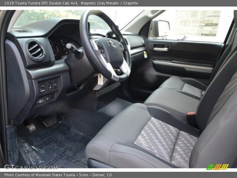 Magnetic Gray Metallic / Graphite 2018 Toyota Tundra SR5 Double Cab 4x4