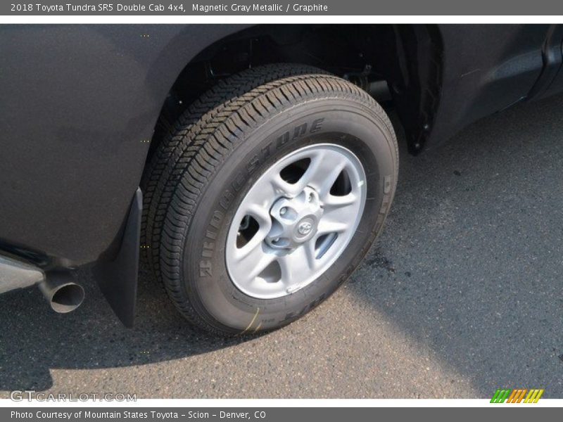 Magnetic Gray Metallic / Graphite 2018 Toyota Tundra SR5 Double Cab 4x4