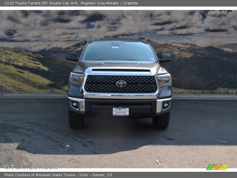 Magnetic Gray Metallic / Graphite 2018 Toyota Tundra SR5 Double Cab 4x4