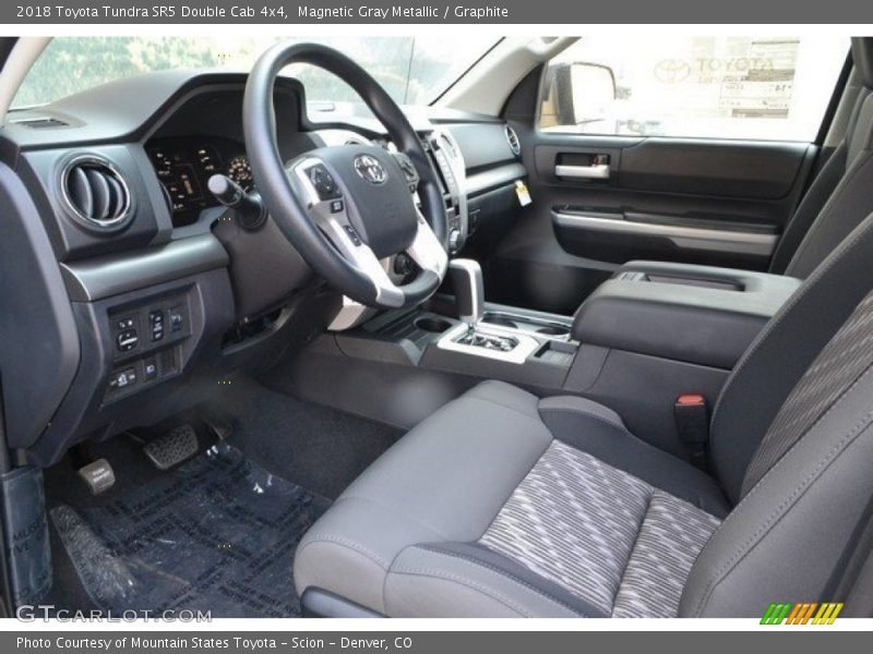 Magnetic Gray Metallic / Graphite 2018 Toyota Tundra SR5 Double Cab 4x4