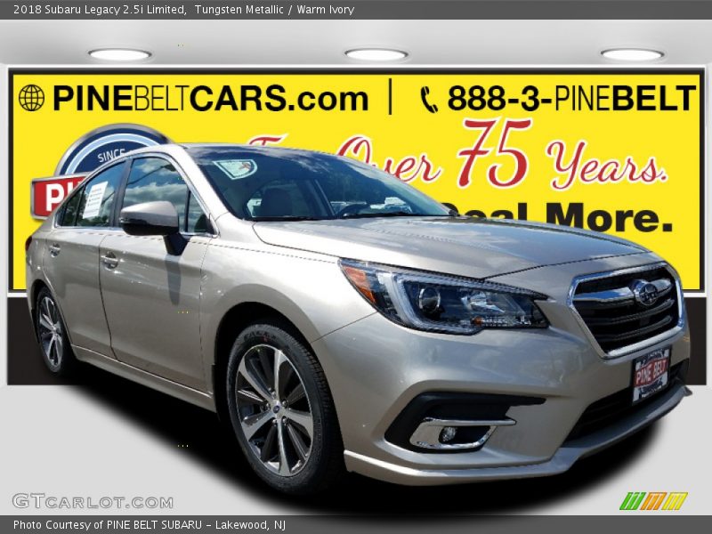 Tungsten Metallic / Warm Ivory 2018 Subaru Legacy 2.5i Limited