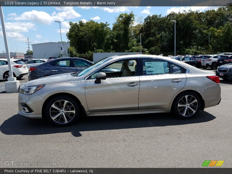 Tungsten Metallic / Warm Ivory 2018 Subaru Legacy 2.5i Limited