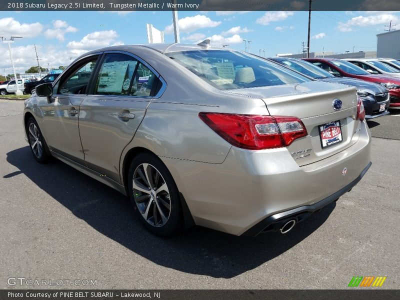 Tungsten Metallic / Warm Ivory 2018 Subaru Legacy 2.5i Limited