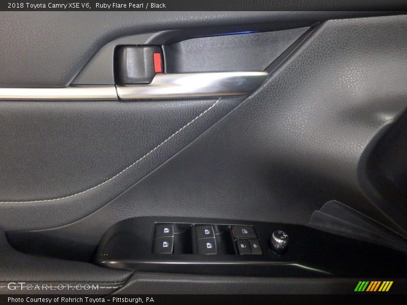 Ruby Flare Pearl / Black 2018 Toyota Camry XSE V6