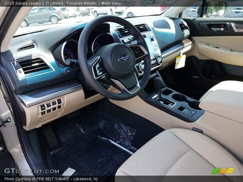 Tungsten Metallic / Warm Ivory 2018 Subaru Legacy 2.5i Limited