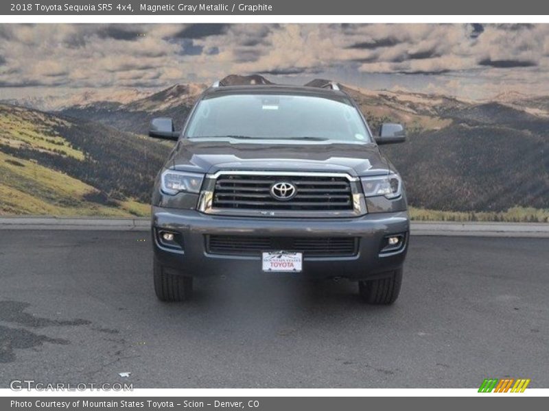 Magnetic Gray Metallic / Graphite 2018 Toyota Sequoia SR5 4x4