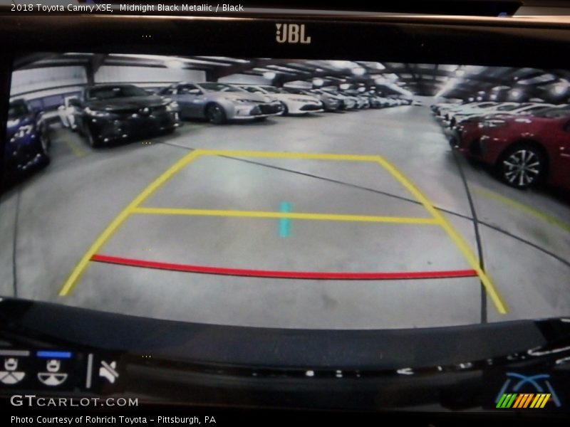 Midnight Black Metallic / Black 2018 Toyota Camry XSE
