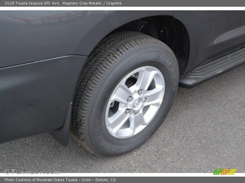 Magnetic Gray Metallic / Graphite 2018 Toyota Sequoia SR5 4x4